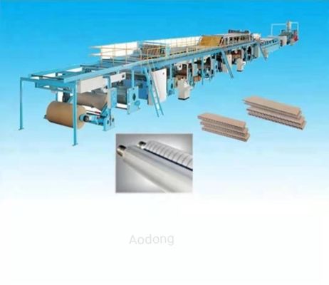 Automatische Pappe, die Maschine einzelnen Plandreher Wellpappen-Karton-Kasten-Produktions-Maschine in Vietnam herstellt