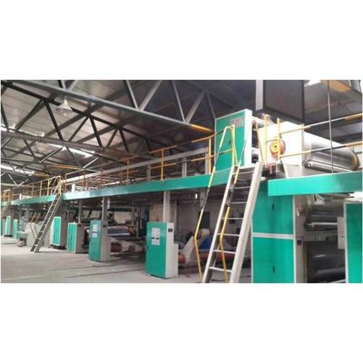3 5 automatische Pappe mit 7 Falten, die Maschine einzelnen Plandreher Wellpappenkartonkastenproduktions-Maschinenlinie herstellt