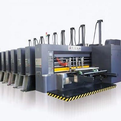 Mehrfunktionale gewölbte Kasten-Druck-Maschine, 4 Farbe-Flexo-Druckmaschine