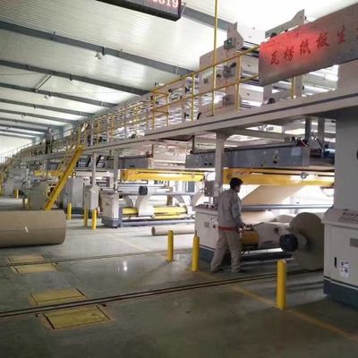 200m/Min Paperboard Production Line, 5 Falten-automatische Furchungs-Anlage
